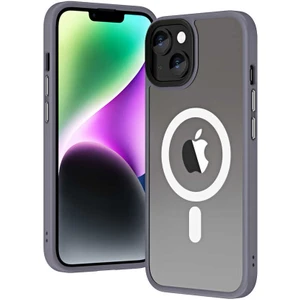 iPhone 13 Uyumlu ( iPhone 13 ) Hibrit Serisi Wireless Şarj Özellikli Magic Magsafe Kılıf