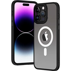 iPhone 13 Pro Uyumlu (13 Pro) Hibrit Serisi Wireless Şarj Özellikli Magic Magsafe Kılıf