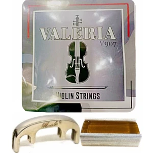 Valeria Keman Teli Marla Metal Gold Rengi Susturucu Şenses Reçine 3'lü Set