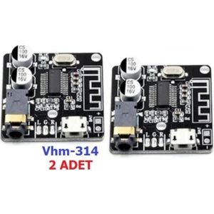 2 Adet Bluetooth 5.0 Ses Müzik Modülü VHM-314