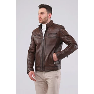 Erkek  Deri Spor Mont