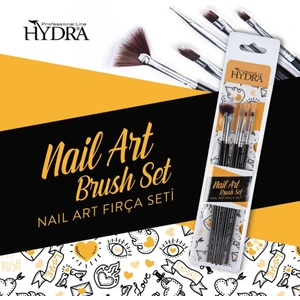 Nail Art Brush Set 5'li HD-8042