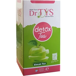 Zencefil Organik Dr Tys Detox Tea Elmalı Toz Çay 100 Gr. Elma Tozu Detoks Çayı
