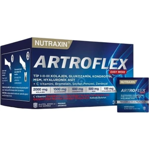 Artroflex Easy Move Vitamin  ve Mineralller Içeren Ananas Aromalı Takviye Edici Gıda 30 Saşe