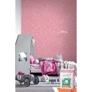 - Ipek Sıva | Canlı Sıva | Isı Ve Ses Yalıtımlı Sıva | %100 Pamuk| Pembe |P03-5KG |16,5m²