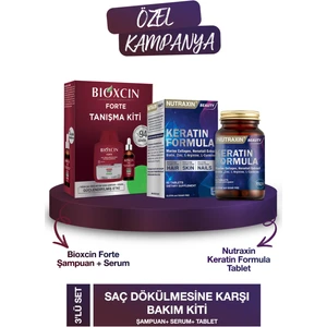 Forte 3'lü Bakım Seti (Şampuan+Serum+Tablet)