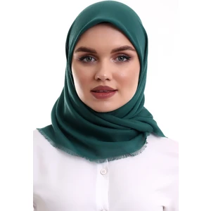 İhvan Online Pamuklu Pano Düz Desensiz Örtü Koyu Yeşil