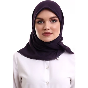İhvan Online Pamuklu Pano Düz Desensiz Örtü Mor