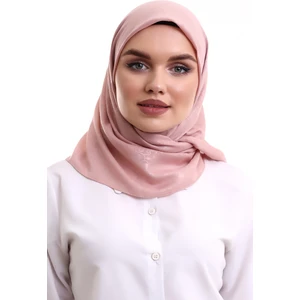İhvan Online Kofra Desenli Baş Örtü - Pembe