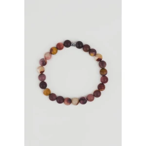 So CHIC Kaplan Gözü Taşlı Gümüş Erkek Bileklik