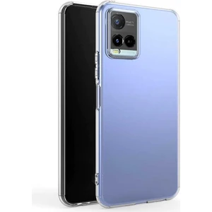Vivo Y21S Kılıf Lüx Şeffaf Silikon