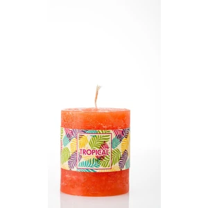 7x8 Silindir Mum Turuncu