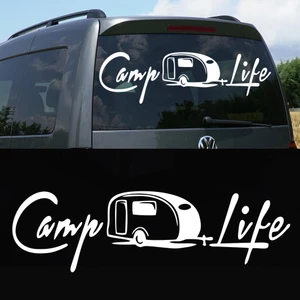 Melek Pazarı Camp Life, Karavan Stickerı, Kamp Hayati Karavan STICKERI-S1746