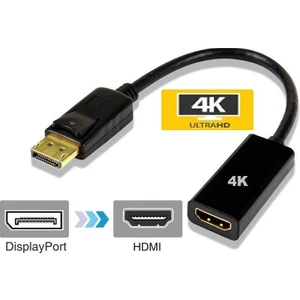 Temiz Pazar 4K Destekli Displayport HDMI Çevirici Dönüştürücü Adaptör