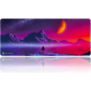 Mouse Pad Büyük Boy Renkli Gaming Oyuncu Xl 70x30 cm SunnyNight Mor