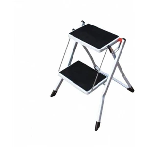Metal Katlanır 2 Basamaklı Tabure Merdiven