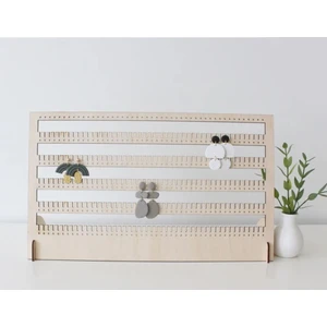 Marwin Craft Küpe Takı Organizer | Küpe Düzenleyici | Küpe Tutucu Sunum Standı | Dekoratif Takı Standı Büyük Boy