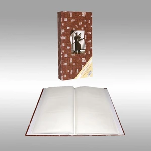 NRCN 10x15 cm 300'lük Ofset Baskılı ve Desenli Fotoğraf Albümü Kahverengi
