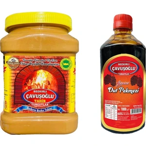 Tahin Kepeksiz 930 gr + Çavuşoğlu Dut Pekmezi 1000 gr