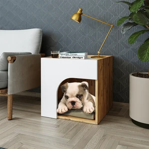 Rıno Kedi Köpek Evi , Yuvası , Kulübesi - Kahve Sehpası