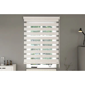 Givayo Stor Beyaz Zebra Stor Perde