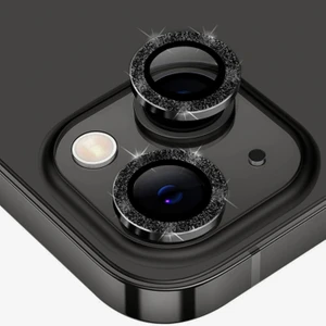 Apple iPhone 14-14 Plus Diamond Taş Işlemeli Alüminyum Alaşımlı Kamera Lens Koruyucu