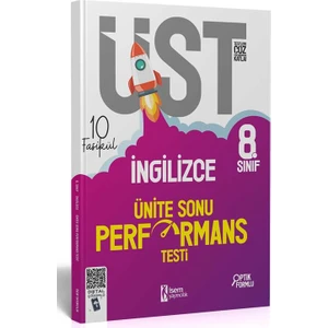 İSEM YAYINLARI 8 SNF İNGİLİZCE ÜNİTE PERFORMANS TESTİ