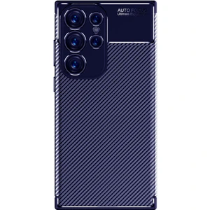 Samsung Galaxy S23 Ultra Kılıf Karbon Desenli Lux Negro Silikon