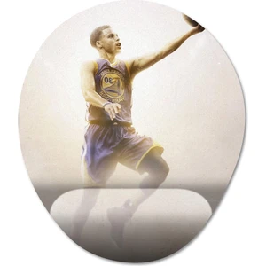Stephen Curry - Steph Curry - Golden State Warriors - Nba Bilek Destekli Mousepad Model - 4 Oval