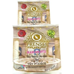 Gül Kokulu Tüy Dökücü Hamam Otu Tozu 200 Gr. 2'li Paket