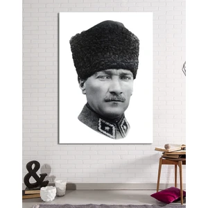 Morfil Sanat Atölyesi Atatürk Mustafa Kemal Makam Panosu Tablosu Kanvas Tablo Resmi Kurumlar Okullar