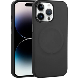 Kny Apple Iphone 14 Pro Max Kılıf Magsafeli Suni Deri Derix Kapak