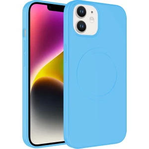 Apple Iphone 11 Kılıf Magsafeli Mat Sert Plas Silikon