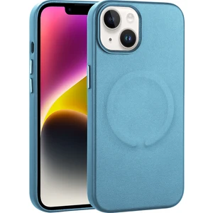 Apple Iphone 14 Kılıf Magsafeli Suni Deri Derix Kapak