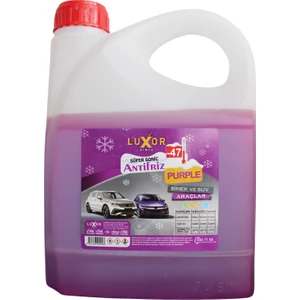 Luxor Kimya 4 Mevsim -47°C (Mor) Supersonic Antifriz 3 Lt YENİ ÜRETİM