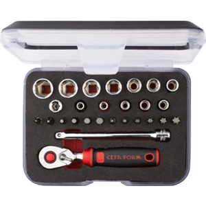 Ceta Form 27 Parça 1/4” 6 Köşe Lokma Takımı (Kompakt Kutu) C00-27PH5