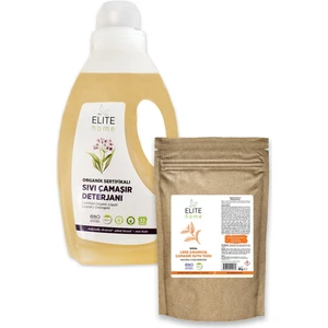 The Elite Home Mini Çamaşır Seti Svı Çamaşır Deterjanı 825 ml + Leke Çıkarıcı Toz 400 gr