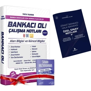 Liyakat Yayınları Bankacı Ol - Banka Sınavları Özel Ders Notları (Alan Bilgisi ve Güncel Bilgiler)