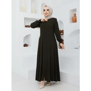 KMK Kombin Yazlık Mevlana Model Belden Oturtmalı Kolu Lastikli Kloş Fereca Pardesü