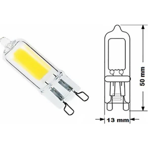 CT-4221 5W/6400K G9 220V LED Kapsül Ampul (BEYAZ-6ADET) Cata