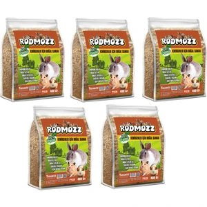 Kemirgen Için Doğal Altlık Saman 400 gr x 5 Adet Kilitli Paket