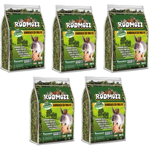Orijinal Gerçek Yonca Kemirgen Otu 250 gr x 5 Adet Kilitli Paket