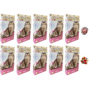 Spring Aktif Karbonlu Kedi Kumu Bahar Koku Giderici Extra Koku Kontrolü Topaklanma 30 gr x 10 Adet