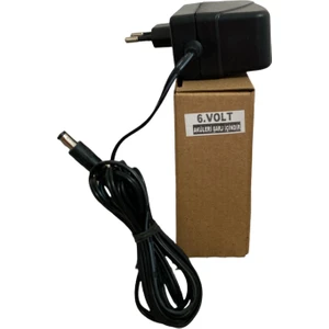 6 Volt Oyuncak Araba Aküsü Şarj Adaptörü 6 V