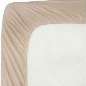 Karaca Home Penye Fitted Çarşaf Tek Kişilik Bej 100X200+30 cm