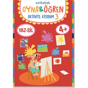 Oyna & Öğren Yaz-Sil Aktivite Kitabım 3