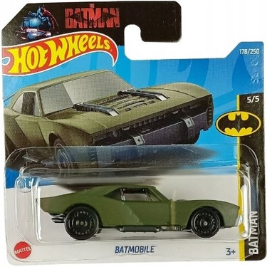 ミニカー HOTWHEELS DREAM Halloween BAT MOBILE HOT WHEELS 2025 Tekli Arabalar Siyah Batman & Robin Batmobile