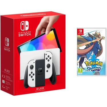 Nintendo Switch OLED Beyaz Yeni Nesil Konsol 64GB + Pokemon Fiyatı