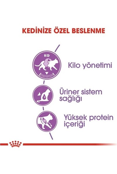Royal Canin Fhn Sterilised 37 Kısırlaştırılmış Kedi Maması 4 Kg