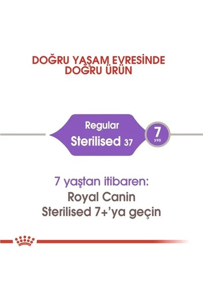 Royal Canin Fhn Sterilised 37 Kısırlaştırılmış Kedi Maması 15 kg